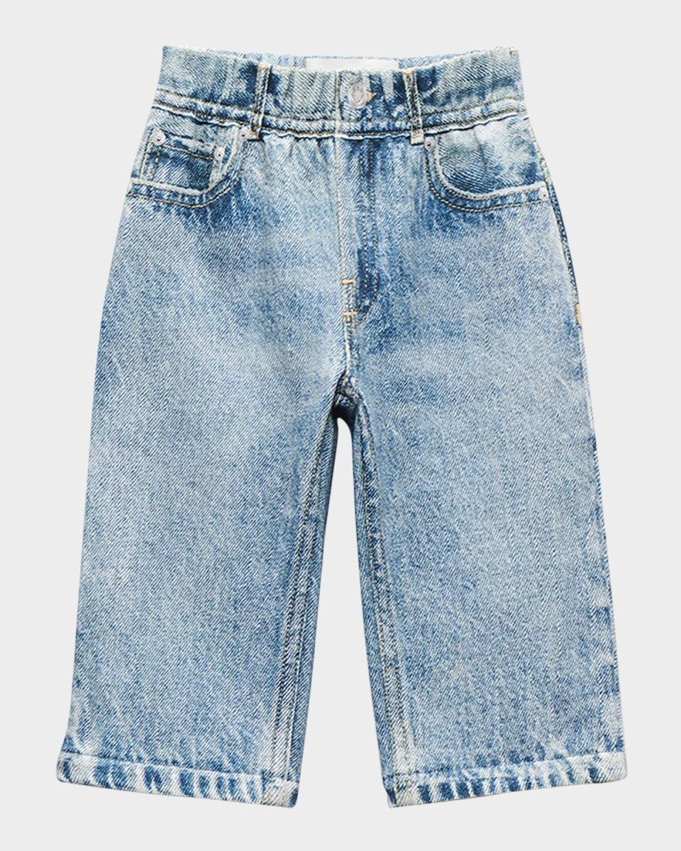 Kid's Mini Miramar Wide-Leg Jeans, Size 12M-10